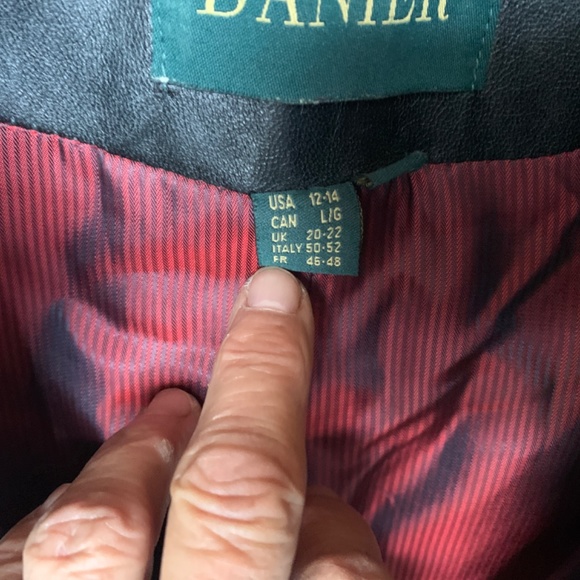 Ladies Leather coat - Picture 2 of 2